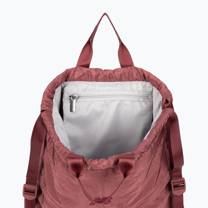 New Balance WMNS Tote 15 l bordový batoh 4
