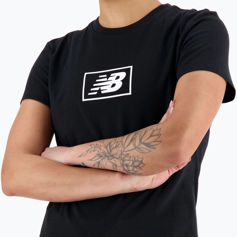 Dámske tričko New Balance Essentials Cotton Jersey black 3