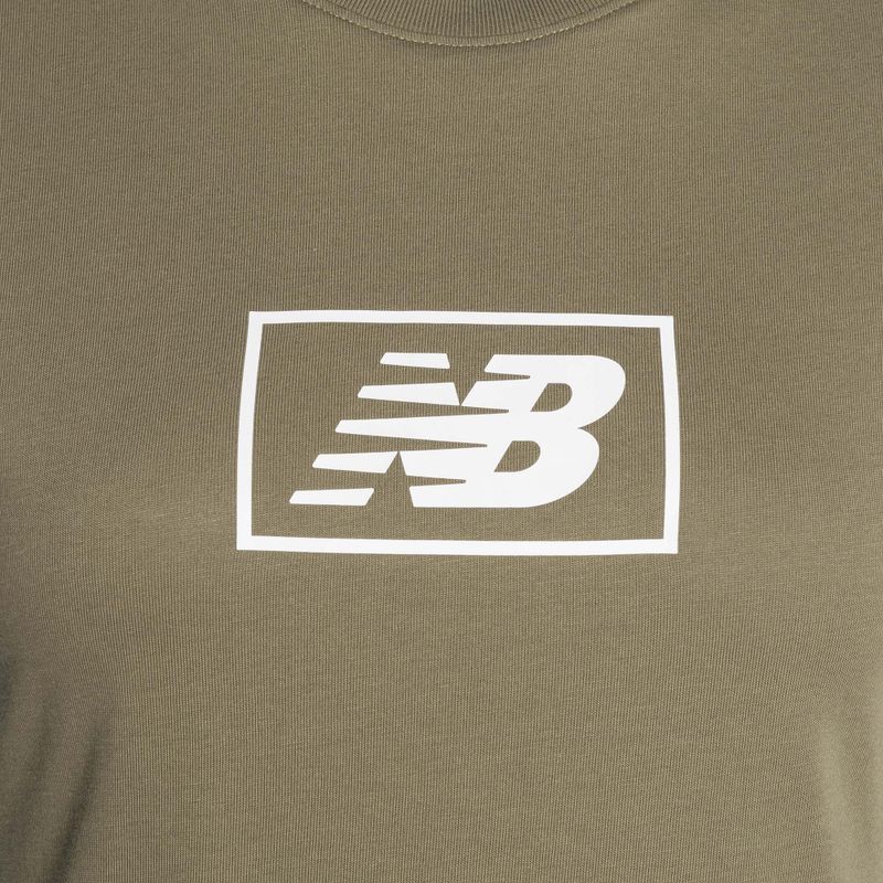 Dámske tričko New Balance Essentials Cotton Jersey green 6