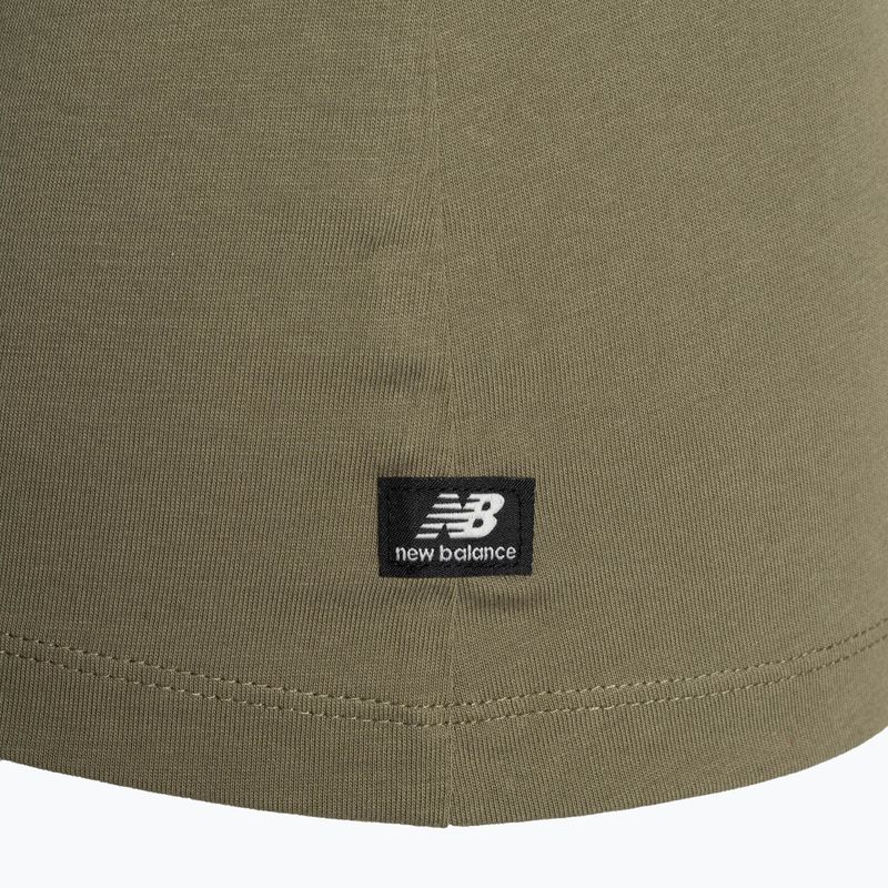 Dámske tričko New Balance Essentials Cotton Jersey green 7