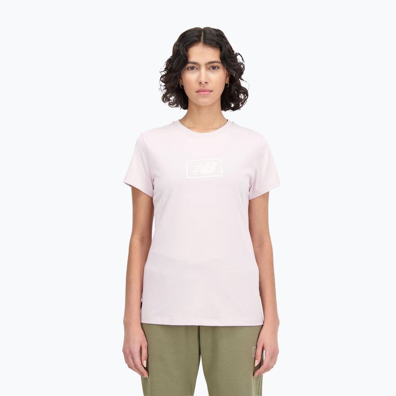 Dámske tričko New Balance Essentials Cotton Jersey december