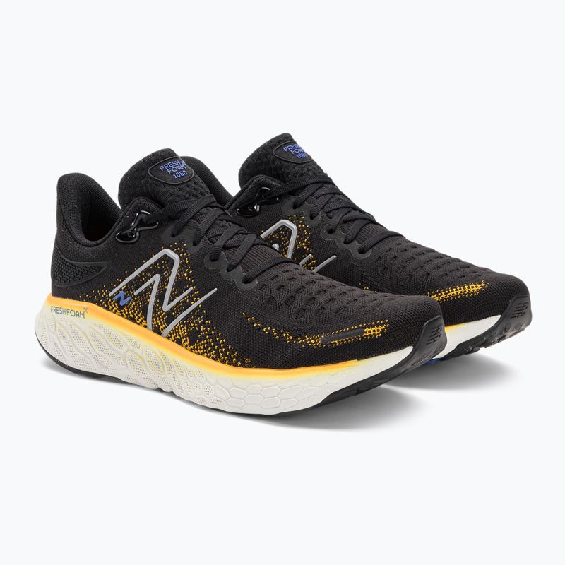 Pánske bežecké topánky New Balance 1080V12 black / yellow 4