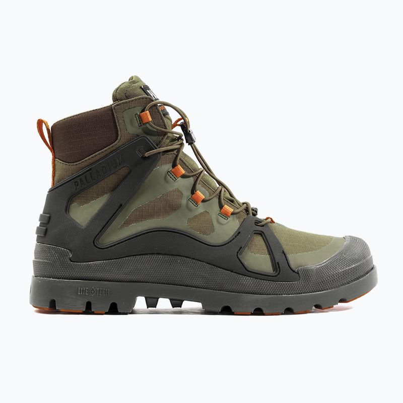 Pánske topánky Palladium Pampa Lite+ Cage WP+ olive night 8