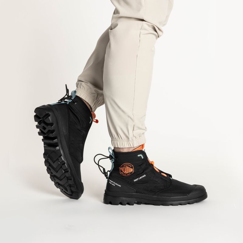 Obuv Palladium Pampa Travel Lite Rs čierne topánky 2