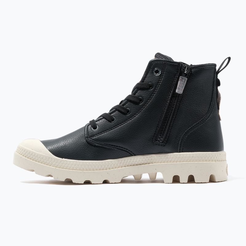 Palladium Pampa Hi Re-Vegan LTH black topánky 10