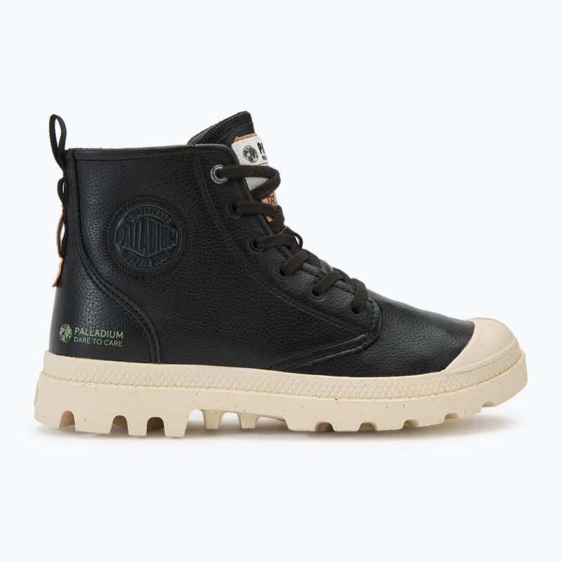 Palladium Pampa Hi Re-Vegan LTH black topánky 2