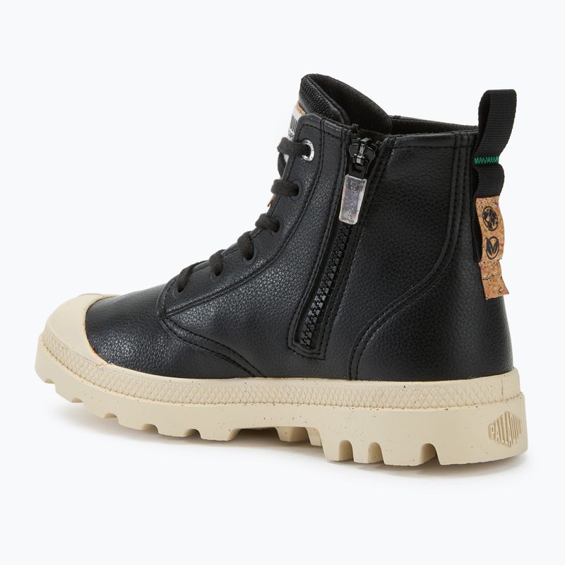 Palladium Pampa Hi Re-Vegan LTH black topánky 3