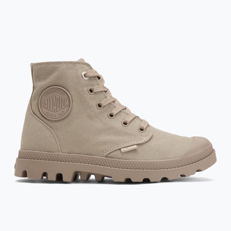 Palladium Mono Chrome vintage khaki topánky 2