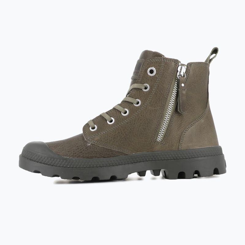 Topánky Palladium Pampa ZIP LTH ESS dusky green 10