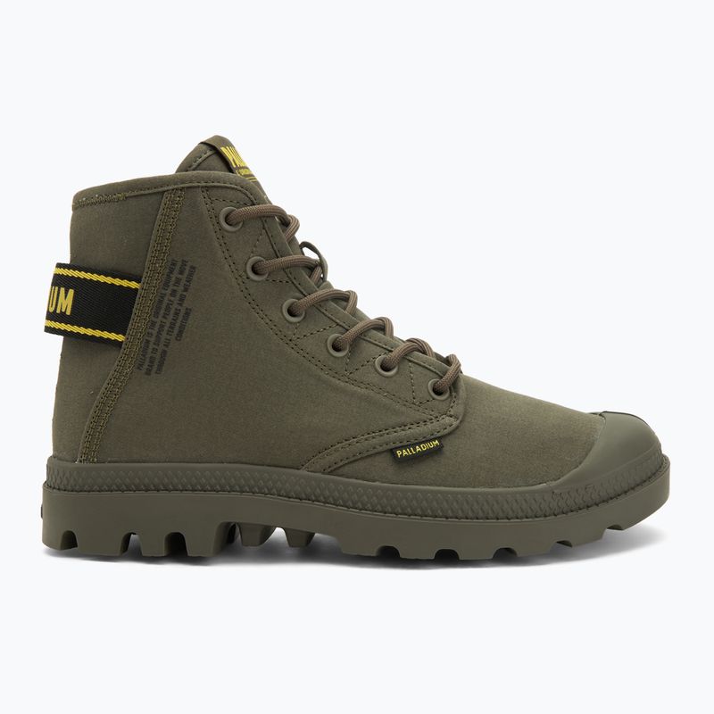 Topánky Palladium Pampa Hi Dare II olive night 2