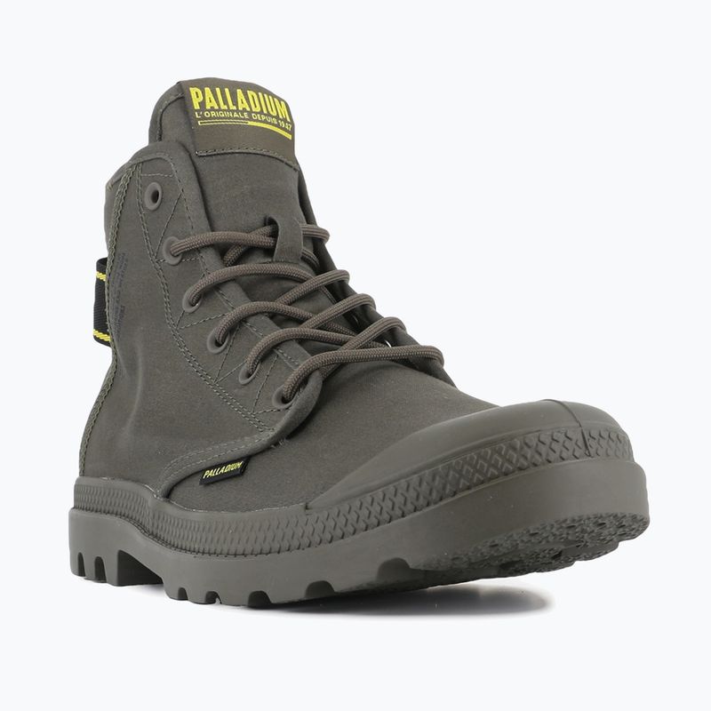 Topánky Palladium Pampa Hi Dare II olive night 8