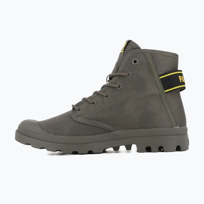 Topánky Palladium Pampa Hi Dare II olive night 10