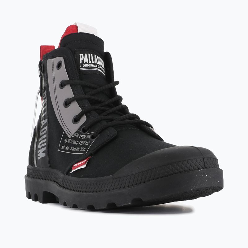 Topánky Palladium Pampa Hi Dare Zip black/black