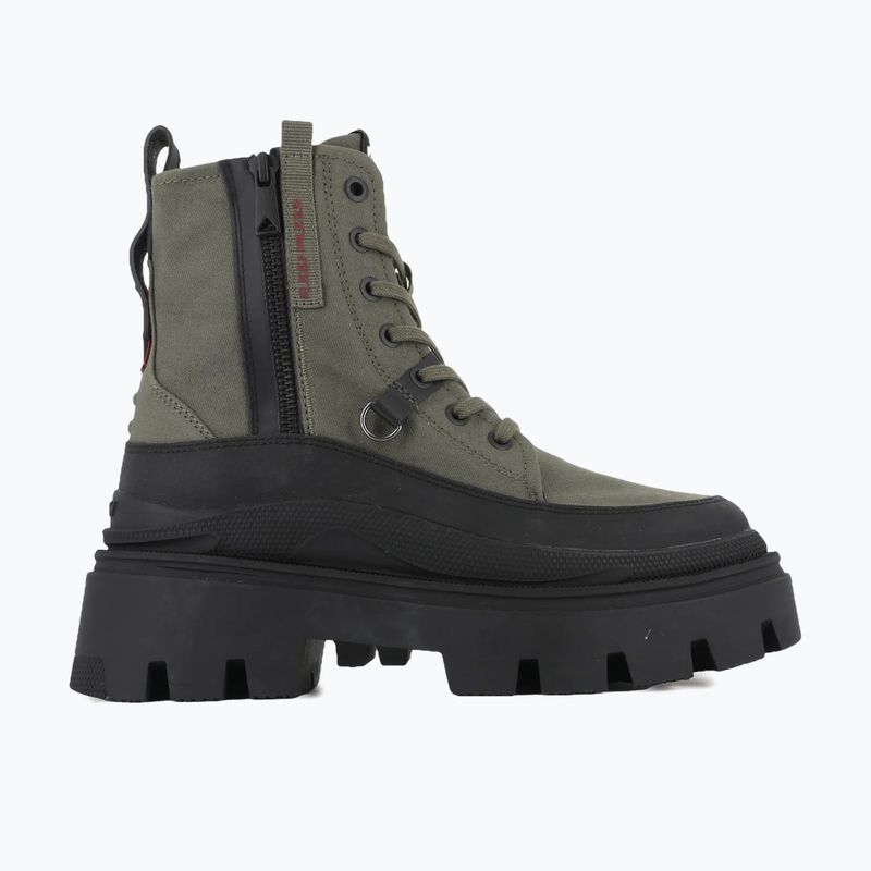 Pánske topánky Palladium Pallasquad Zip TX olive night 9