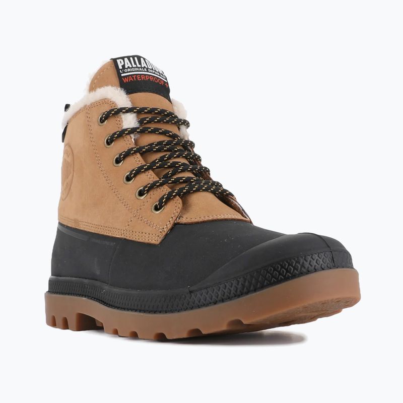 Topánky Palladium Pampa Duck WL WP+ dear brown 8
