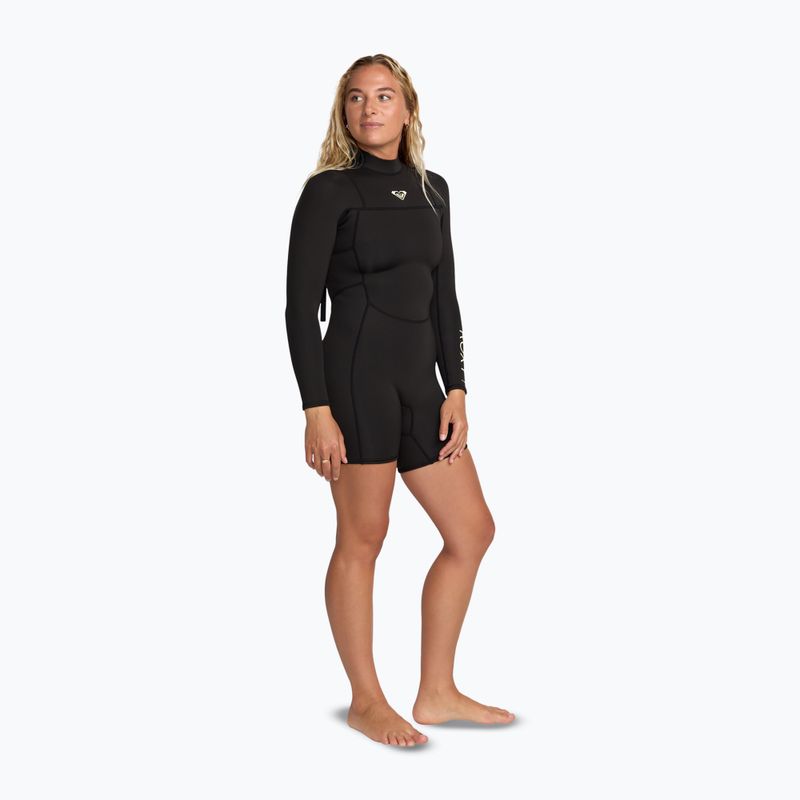 Dámsky plavecký neoprén ROXY 2/2 mm Prologue+ LS Springsuit Flock black 3