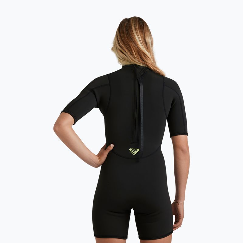 Dámsky plavecký neoprén ROXY 2/2 mm Prologue+ SS Springsuit Flock black 3