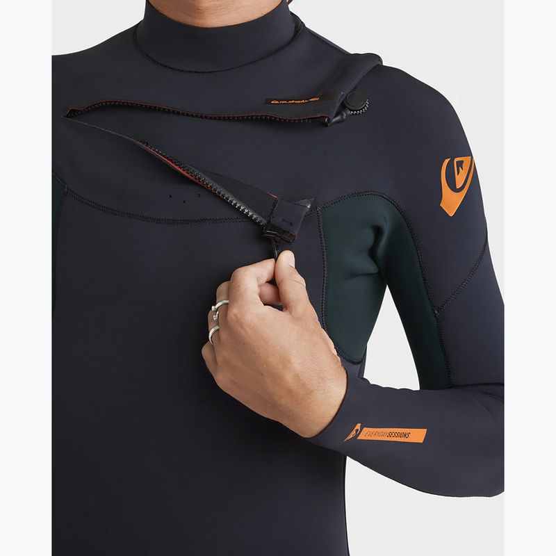 Pánsky plavecký neoprén Quiksilver Everyday Sessions 3/2 mm Chest Zip jade 6