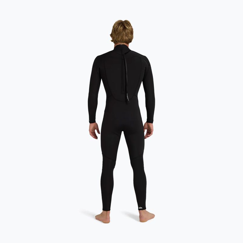 Pánsky plavecký neoprén Quiksilver Prologue+ 3/2 mm Back Zip Flatlock black 2