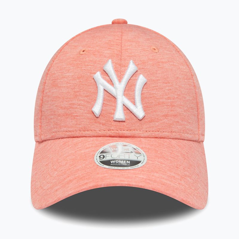 Dámska bejzbalová čiapka New Era Jersey 9Forty New York Yankees pastelovo ružová 3