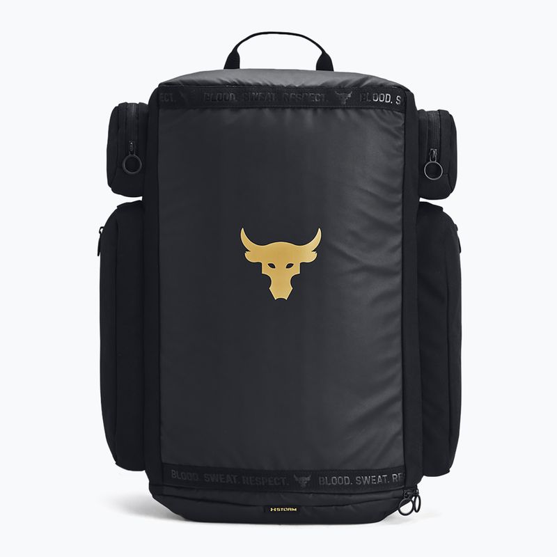 Turistický batoh pánsky Under Armour Project Rock black/black/metallic gold
