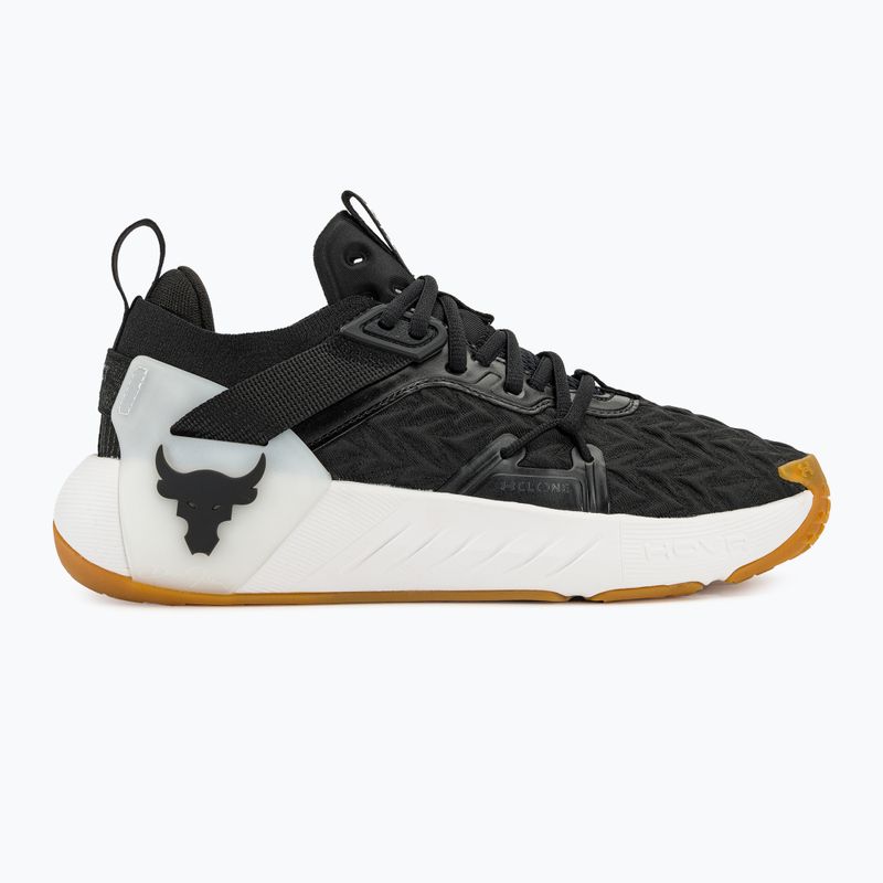 Pánska tréningová obuv Under Armour Project Rock 6 black/white/black 2