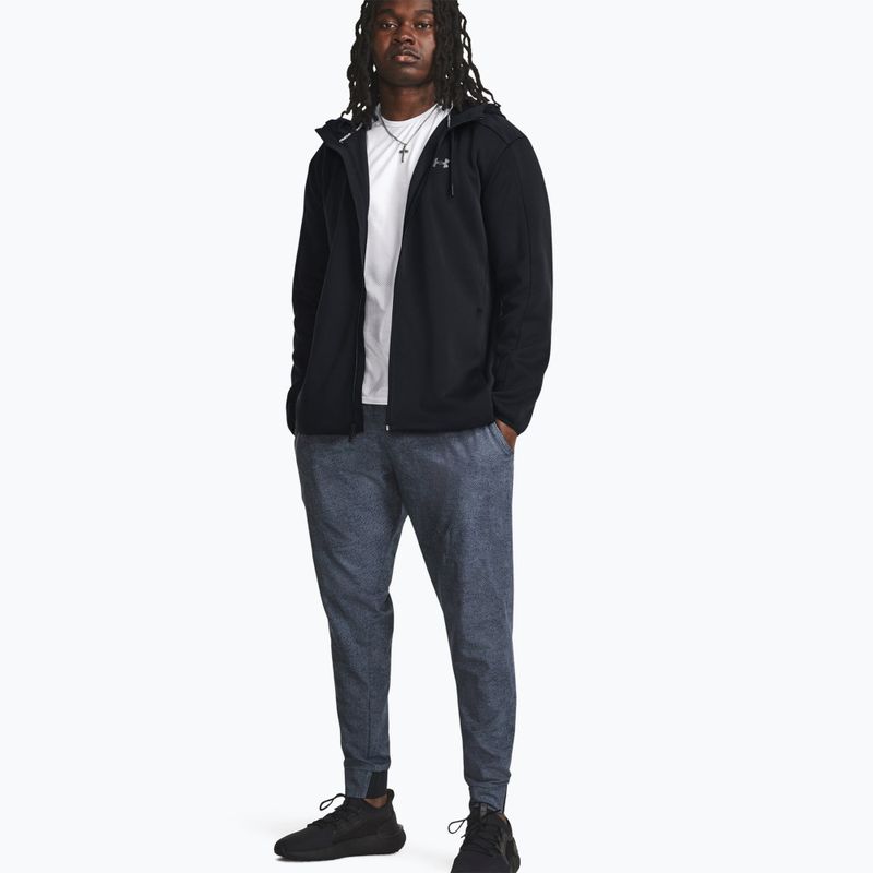 Under Armour Essential Swacket black/pitch gray pánska tréningová bunda 2