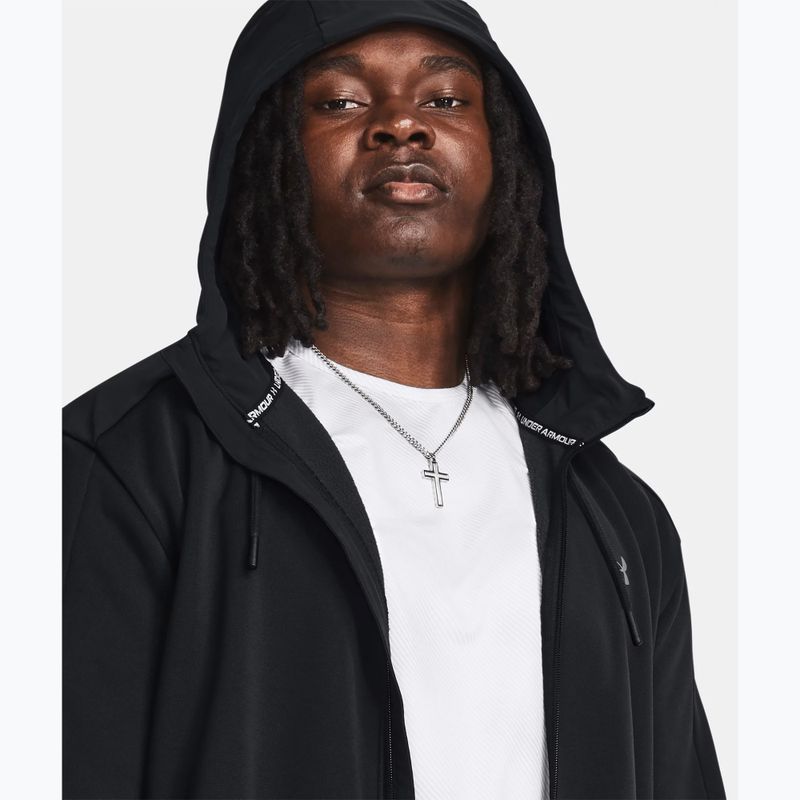 Under Armour Essential Swacket black/pitch gray pánska tréningová bunda 6