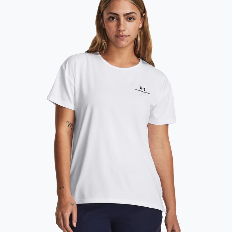 Dámske tréningové tričko Under Armour Rush Energy 2.0 white/black