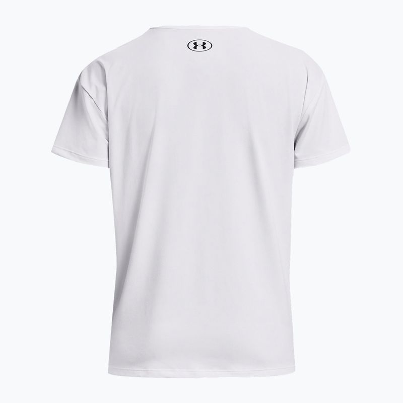 Dámske tréningové tričko Under Armour Rush Energy 2.0 white/black 5