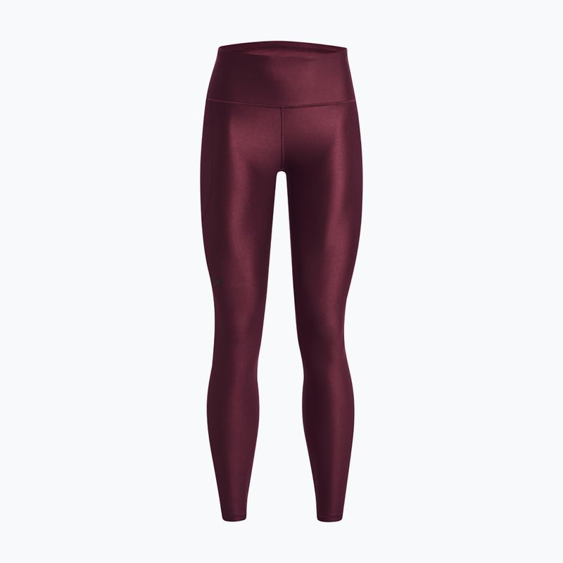 Dámske tréningové legíny Under Armour HG Armour HiRise dark maroon/black 5