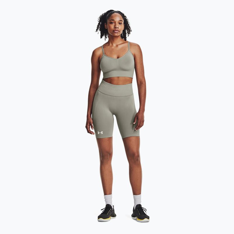 Dámske tréningové šortky Under Armour Train Seamless grove green/white 2