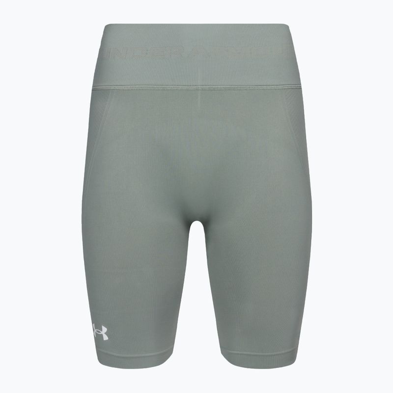 Dámske tréningové šortky Under Armour Train Seamless grove green/white 5