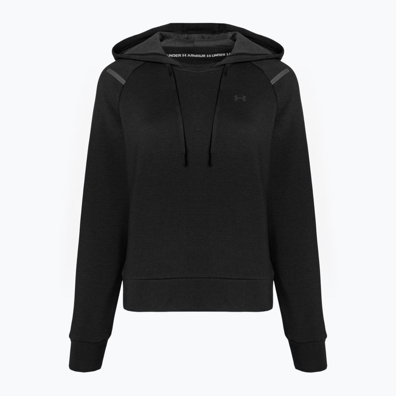 Dámska mikina Under Armour Fleece Hoodie black/black 4