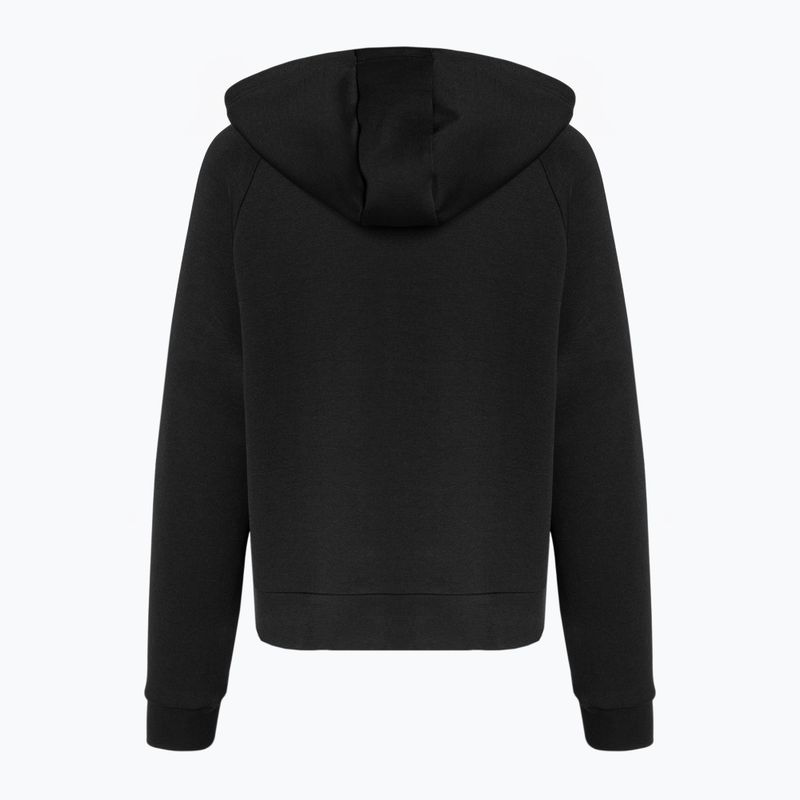 Dámska mikina Under Armour Fleece Hoodie black/black 5