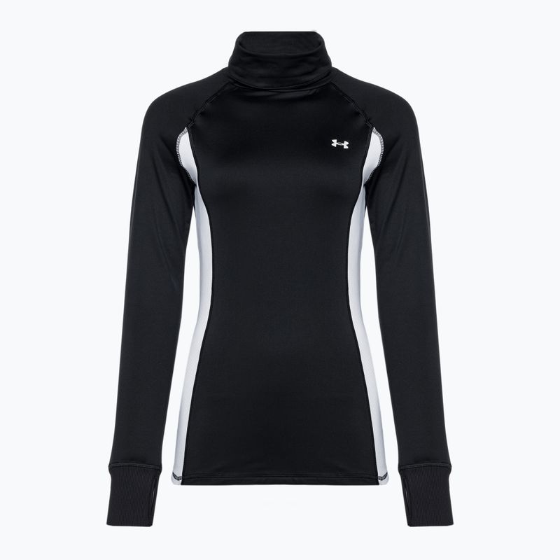 Dámska mikina Under Armour Train CW Funnel Neck black/lime yellow/white 4