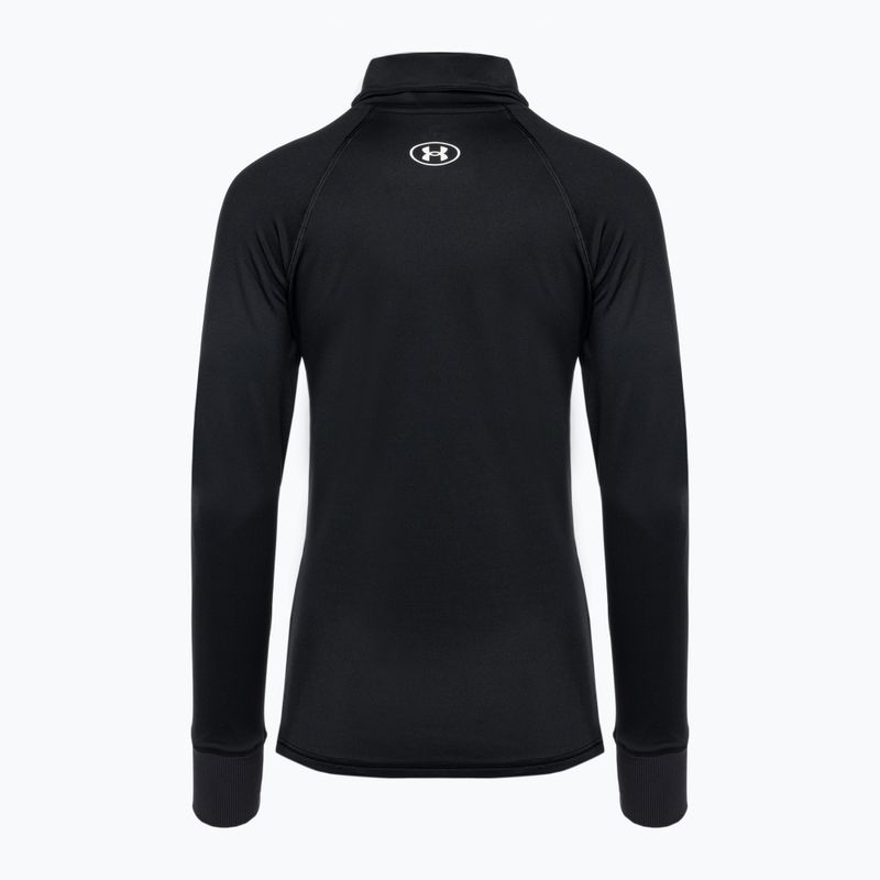 Dámska mikina Under Armour Train CW Funnel Neck black/lime yellow/white 5