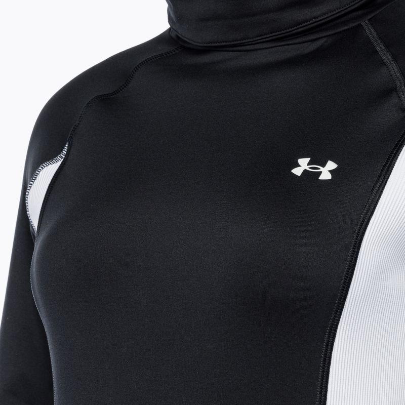 Dámska mikina Under Armour Train CW Funnel Neck black/lime yellow/white 6