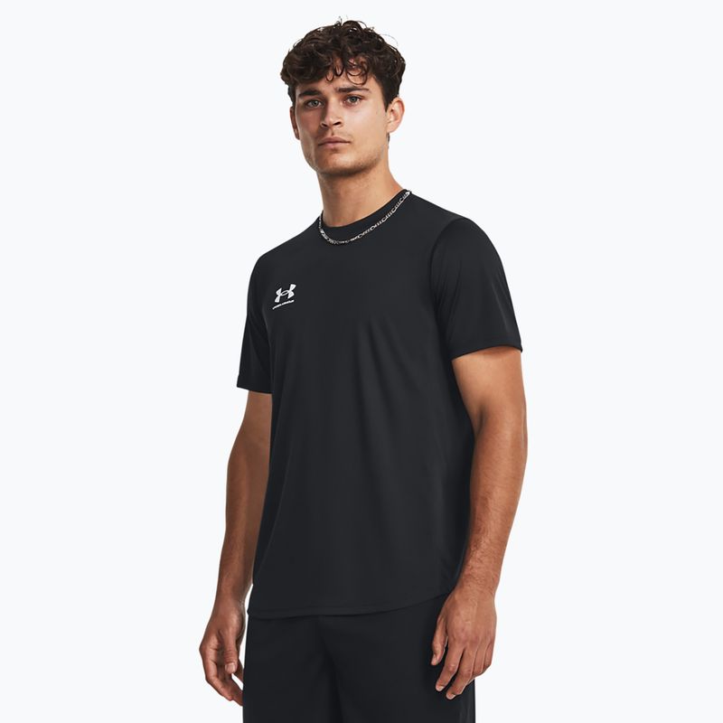 Pánske futbalové tričko Under Armour Challenger Train black/white