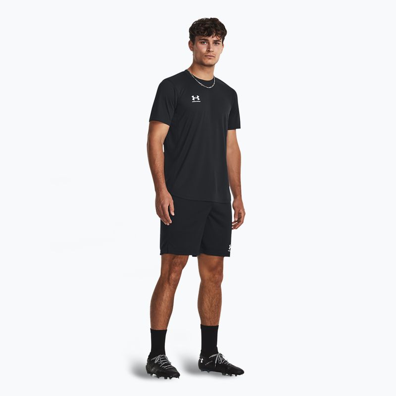 Pánske futbalové tričko Under Armour Challenger Train black/white 2