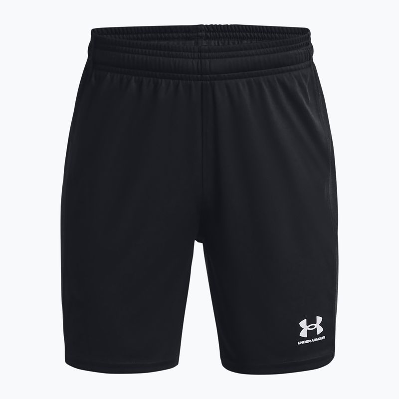 Detské futbalové šortky Under Armour Challenger Knit black/white