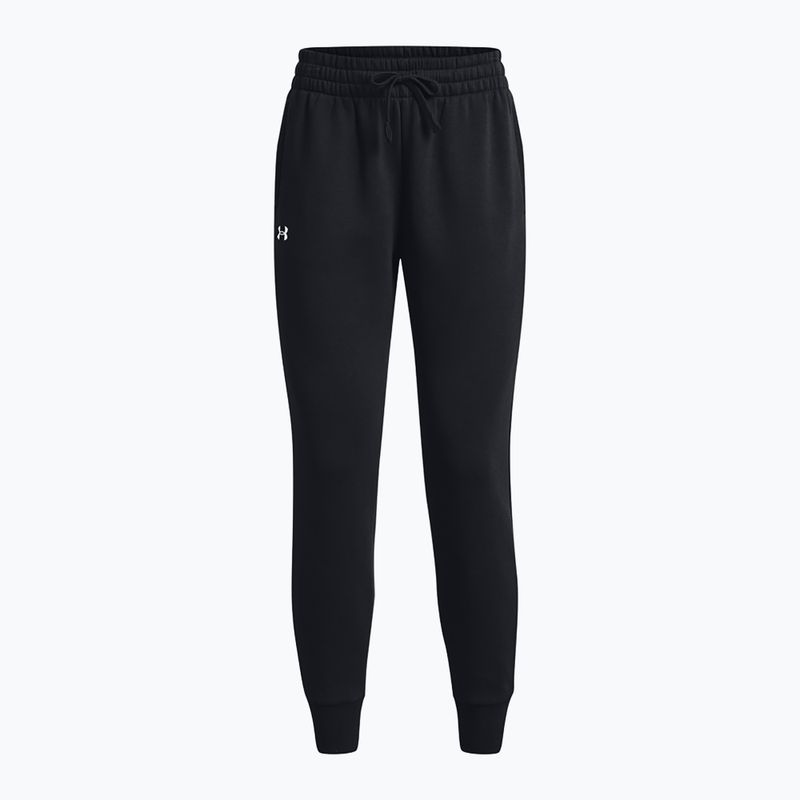 Dámske nohavice Under Armour Rival Fleece dark black/white 6