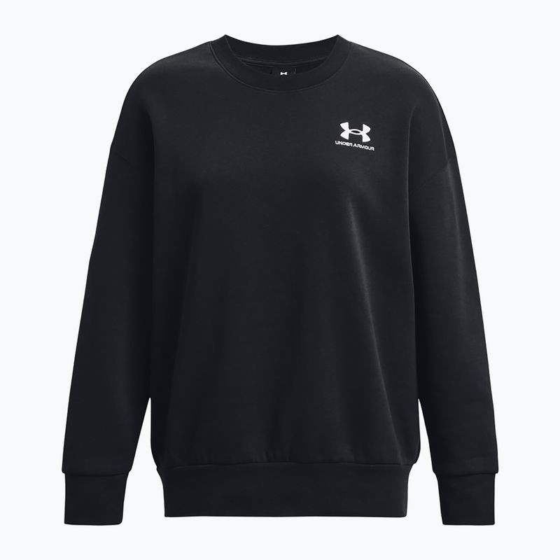 Dámska mikina Under Armour Icon Fleece Crew black/white 5