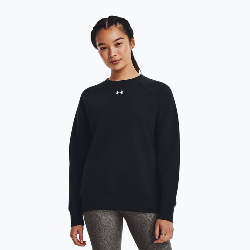 Dámska mikina Under Armour Rival Fleece Crew black/white