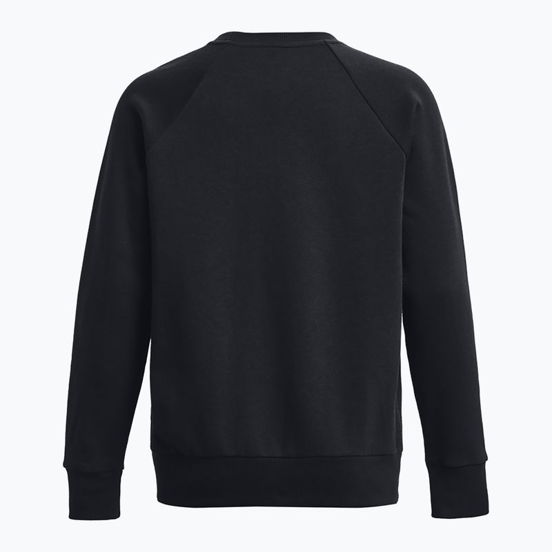 Dámska mikina Under Armour Rival Fleece Crew black/white 6
