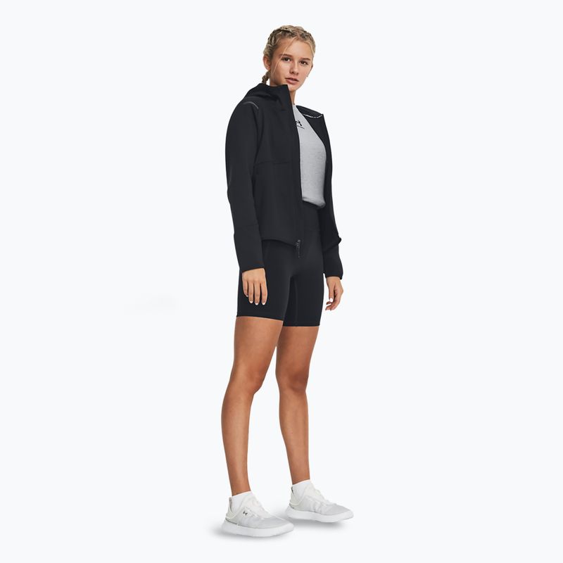 Dámska mikina Under Armour Unstoppable Fleece FZ black/black 2