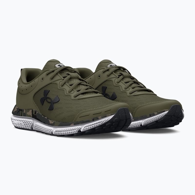 Pánske bežecké topánky Under Armour Charged Assert 10 Camo marine od green/marine od green/black 10