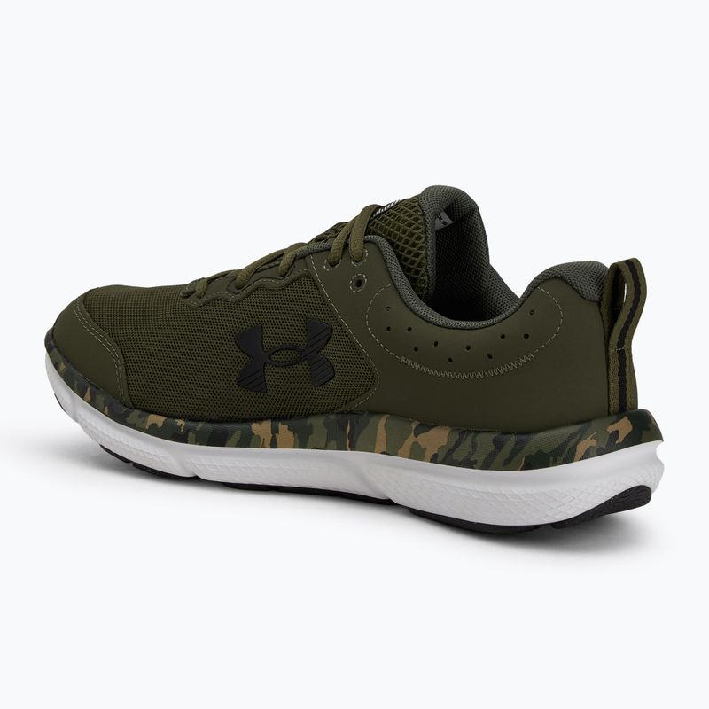 Pánske bežecké topánky Under Armour Charged Assert 10 Camo marine od green/marine od green/black 3