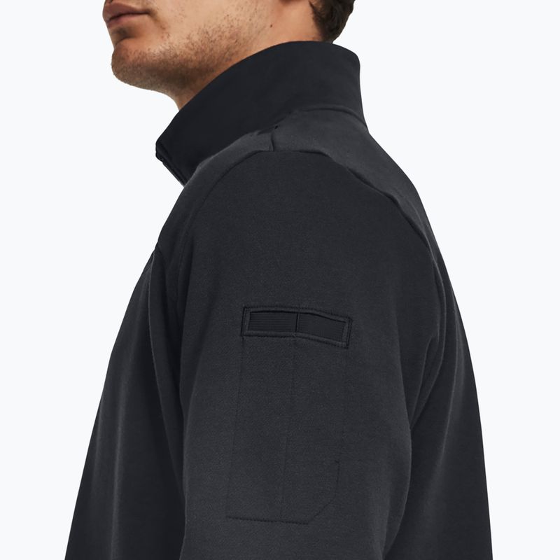 Pánska mikina Under Armour Tactical Rival Job Fleece 1/4 Zip black/black/black 4