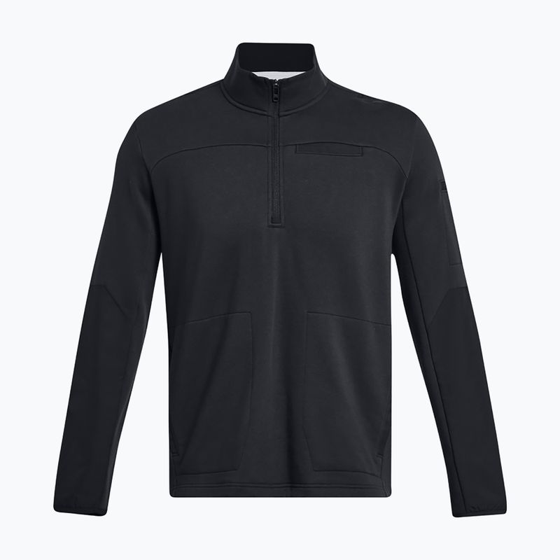 Pánska mikina Under Armour Tactical Rival Job Fleece 1/4 Zip black/black/black 5